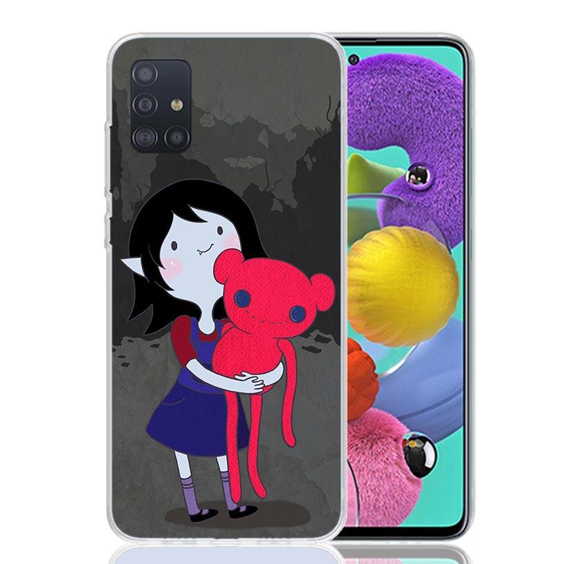 Adventure Marceline Jujuba Phone Case For Samsung Galaxy A52 A32 A22 A12 A02S A50S A30S A51 A31 AA71 Note 20 Ultra 10 S10 Plus G