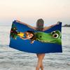 1pc The Good Dinosaur1 Beach Towel, Beach and Seaside Swimming Pool Equipment, Fashion Pattern, Rectangular, Travel Essentials