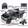 1/24 Полицейский Cybertruck Tesla Внедорожник Сплав Металл Литая Модель Автомобиля Коллекции для улицы Классическая Модная Игрушка Украшения Валюнтин Дети
