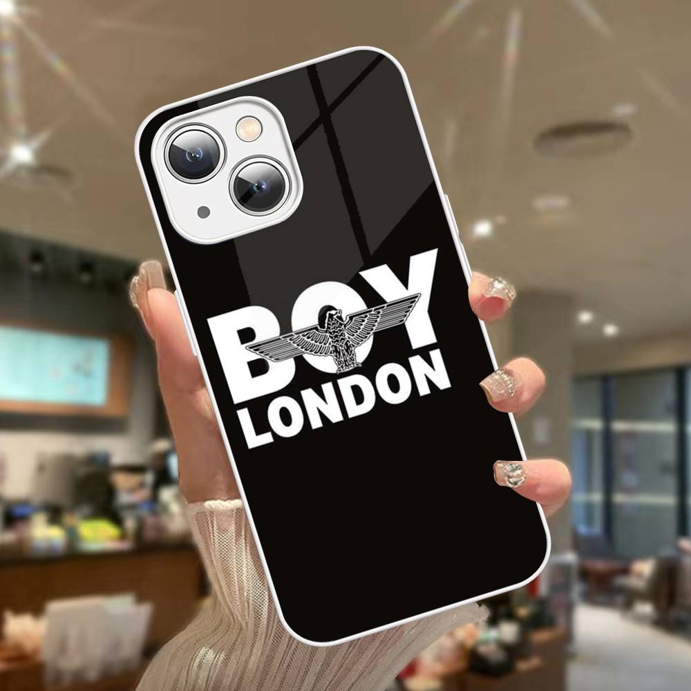 Модный бренд B-Boy L-London Закаленное стекло Для Iphone 14 13 12 11 Pro Mini XS MAX 14Plus X XS XR Чехлы