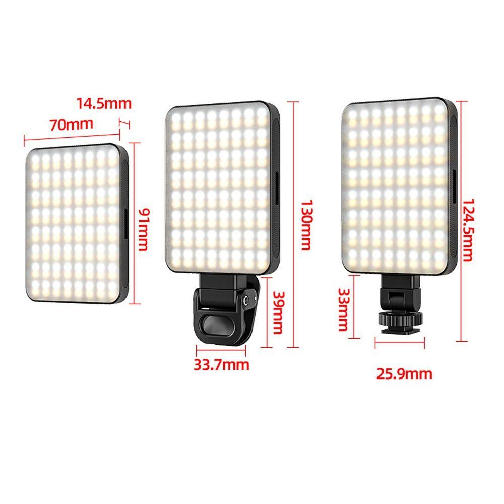 Перезаряжаемый светодиодный кольцевой светильник Мини-свет для видеоконференций Новый магнитный свет для селфи Запись видео