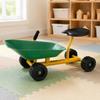 Wheelbarrow-Style Sand Cart Front Digging Handle Four-Wheel Tray Play