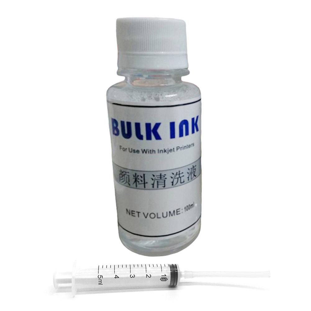 Talos 100ml Cleaning Fluid Dye Cleaner for Epson for Canon for Brother Inkjet Printer