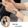 Тонкие силиконовые спортивные ремешки для Apple Watch S10/iWatch9