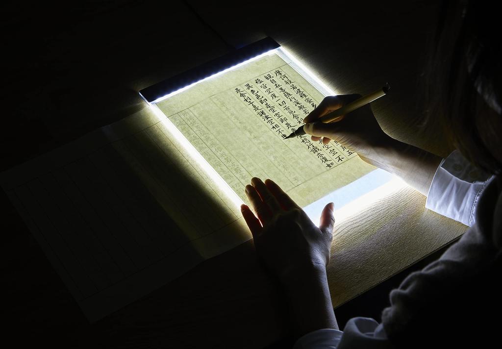 Блестящая доска для копирования формата А4 S-World