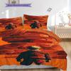 3pc Naruto-themed Printed Bedding Set( Without Core), Soft and Skin-friendly, Suitable for Bedroom or Guest Room