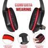 H1 Gaming Headset for PS4/ PS5/ PC/ Laptop, Stereo Over Ear Gaming Headphones with Noise-Canceling Mic