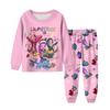 Children's Fashion Suit Skirt Round Neck Long Sleeve Top Pants