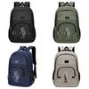 Unisex Casual Letter Laptop Backpack Business Bag For Travel And Daily Commutes
