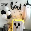 Призрачный Принт Обеденный Веселая Атмосфера Белая и Хэллоуин Скатерть Защита Стола Жуткая Ткань Жуткая