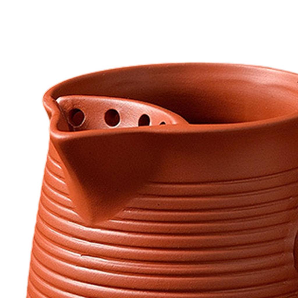 Керамический чайник прочный с боковой ручкой для пикника, походов, подарок для любителей чая