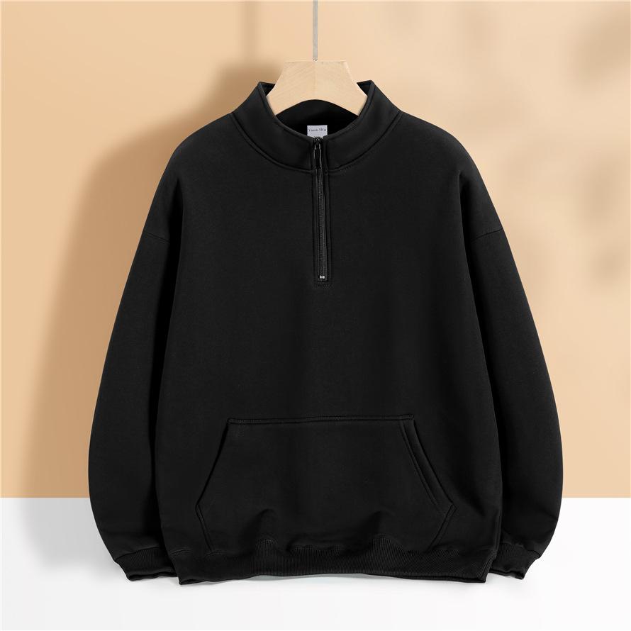 Флисовые полукардиганы серии Pearl осень/зима, свитер с заниженной линией плеч, повседневная одежда для пар с длинными рукавами, модный бренд унисекс