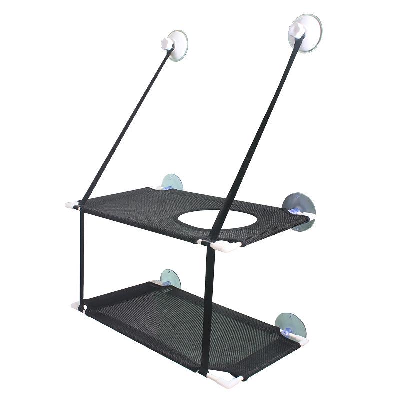 Double Layer Suction Cup Cat Hammock for Glass Windows