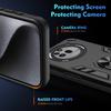 For Nothing Phone (3a) Pro Case PC+TPU Drop Defend Phone Cover with Ring Kickstand