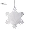 Снежинка Подвеска Рождественское украшение DIY Фото Подвесное украшение Сплав Снежинка Рождественская елка Настенный декор для окна Сад