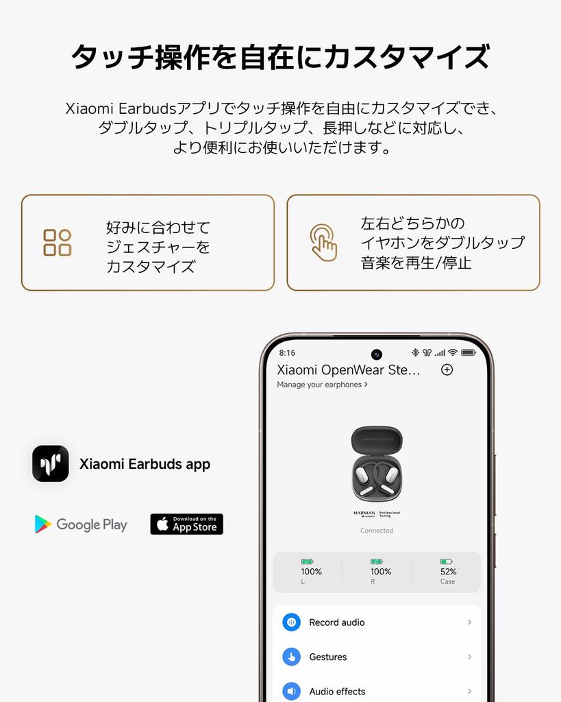 Xiaomi OpenWear Stereo Pro Open-Ear Earphones OWS Bluetooth 5.4 Wireless Multi-Driver Dual BA Harman Tuning 360° Surround Sound IP54 Water Dust