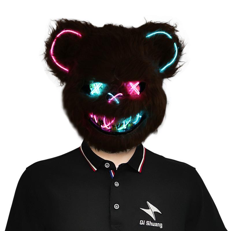Glowing Halloween Bloody Animal Party Mask
