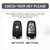 For Ford Fusion Mondeo Mustang Explorer Edge EcoSport Mondeo For Lincoln MKC MKZ MKX Leather Remote Key Case Cover Shell Fob Keychain