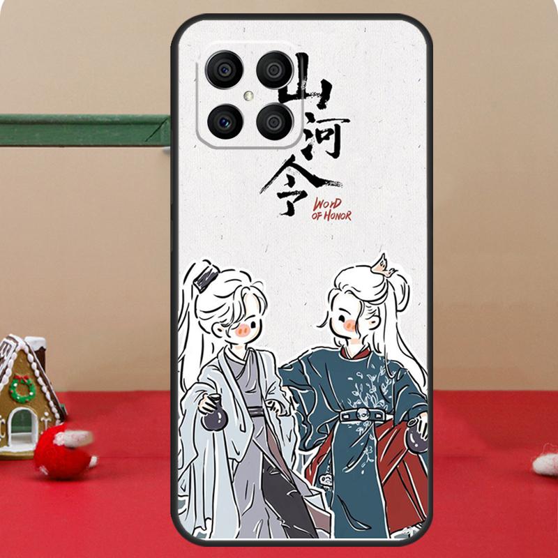 СЛОВО ЧЕСТИ Shan He Ling мультяшный Чехол Для Honor Magic 8 5 6 7 Lite Honor 400 Pro 200 70 90 X8c X8b X9a X9b X9c X9d Win Чехол