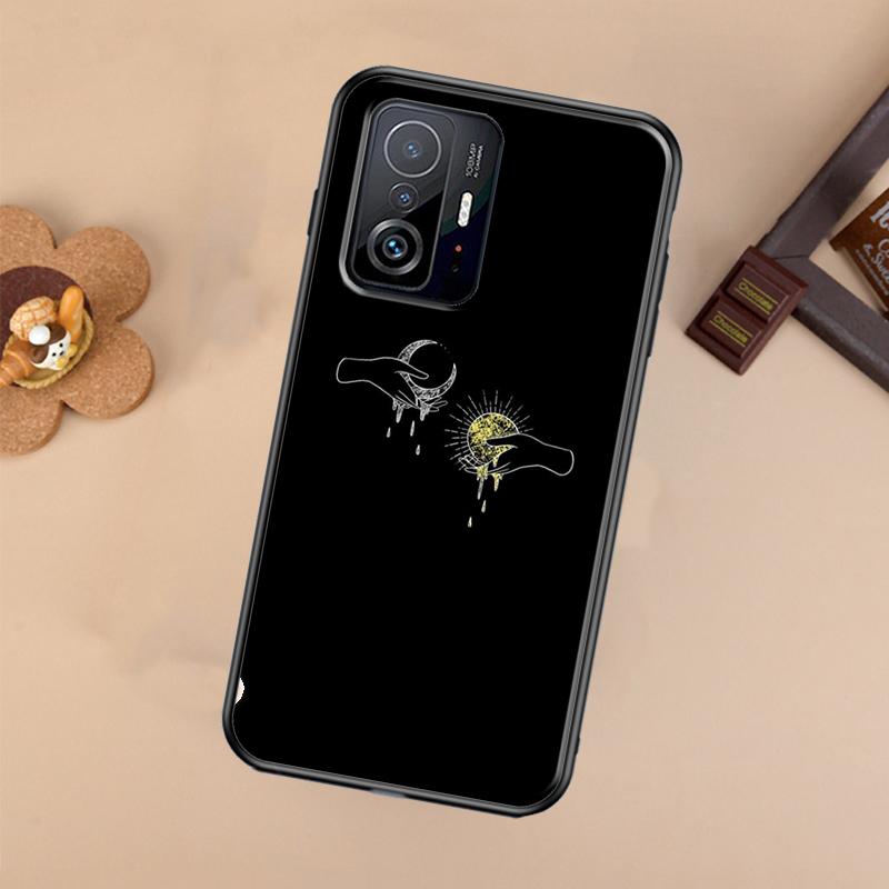 Чехол 'Солнце Луна' для Xiaomi POCO X7 Pro X3 X5 X6 F3 F5 F6 M6 Pro 11T 12T 13T 14T Pro 13 14 Ultra