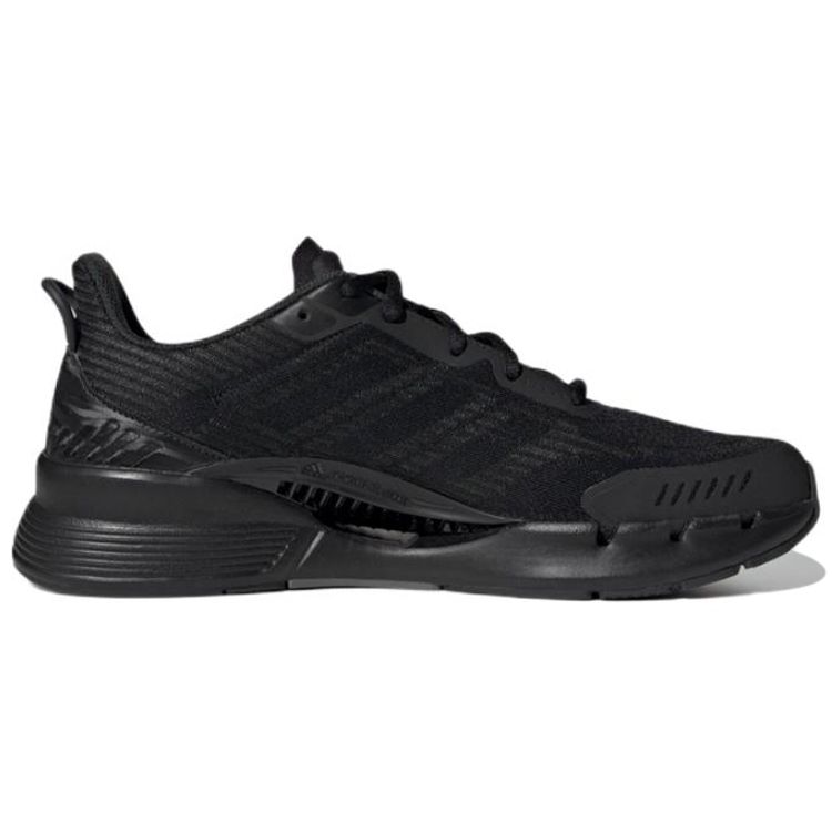 Adidas Climacool Venttack Comfortable Versatile Fabric Low-Top Casual Running Shoes Unisex Sneakers Black GV9498