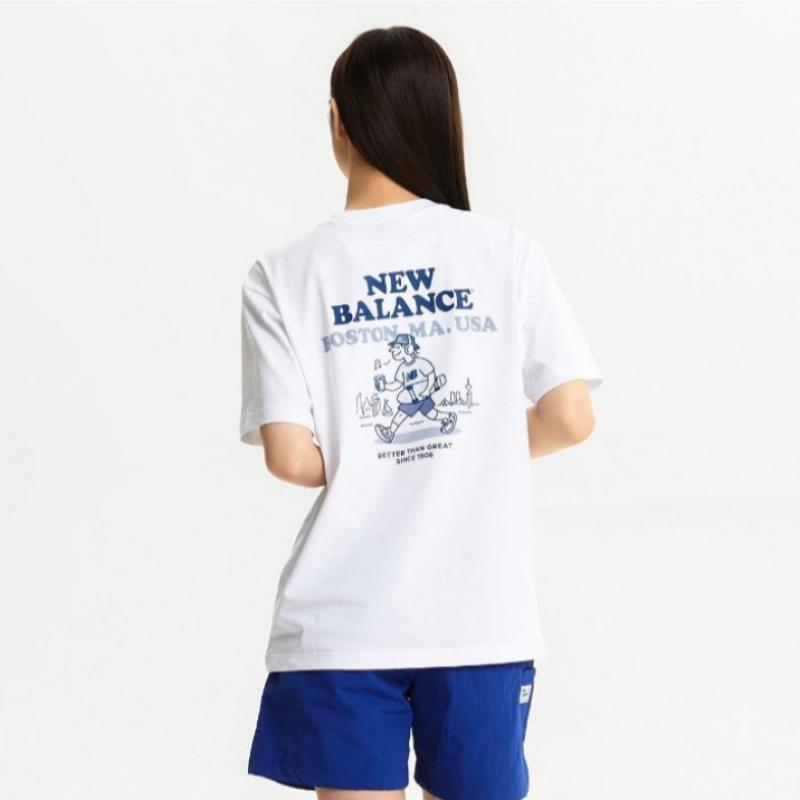 New Balance Tee Rqk Nbnee21523 10 Uni Nb BOy BOstOn ShOrt Sleeve Tee  O