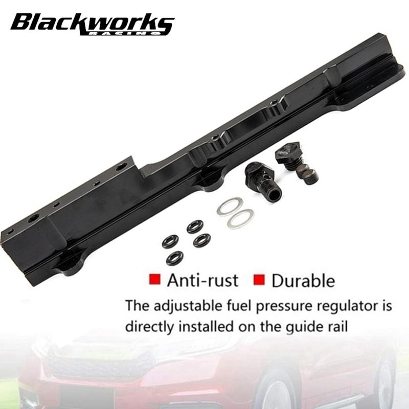 High Flow Engine Aluminum alloy Oil Injector Fuel Rail Kit For Honda B-Series B16 B18 B20 Si LS GSR Integra