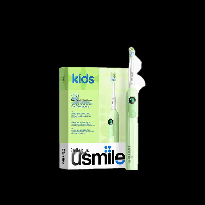 usmile Звуковая электрическая зубная щетка T10 для детей (9+ лет) Китайская вилка (адаптер в комплекте)