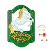 Wall Sign Synthetic Resin Horse Pattern Wall Mounted Signage Decoration for Home Office