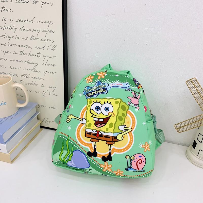 Cartoon Anime Boys And Girls Backpack Cute Print Kindergarten Baby Schoolbag Children'S Small Backpack