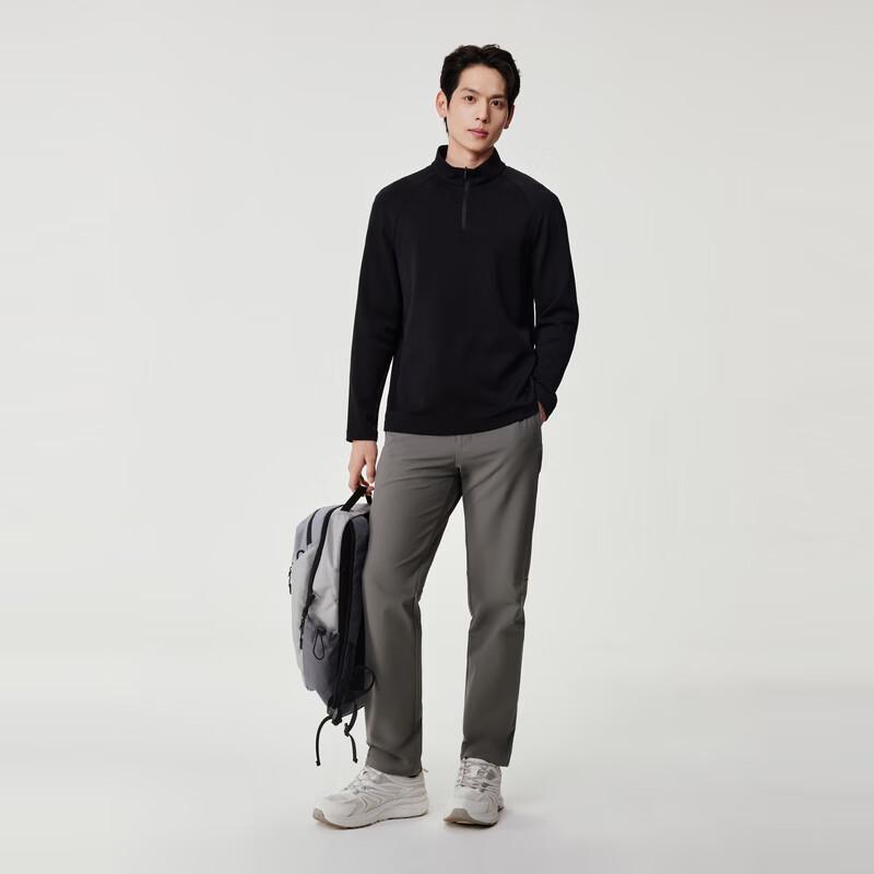 JOEONE Men's Slim Fit Fleece Lined Long Sleeve T-Shirt
