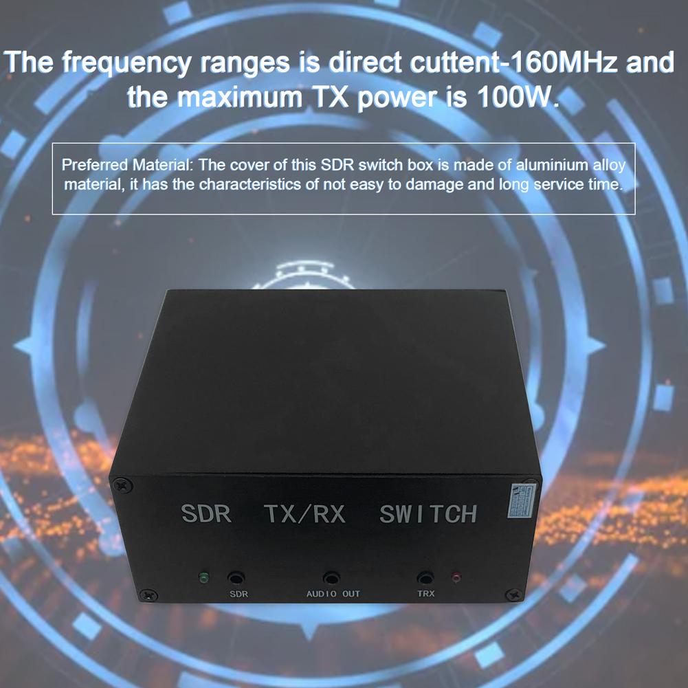 Портативные SDR-трансиверы из алюминиевого сплава 160 МГц, 100 Вт, радиопереключатель, разделитель антенн, практический сигнал