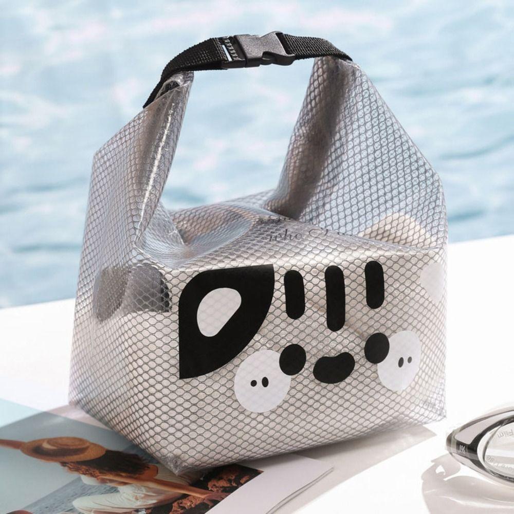 Waterproof Travel Toiletry Bag Cartoon Cosmetic Storage Bag Simple Cosmetic Container Swimming