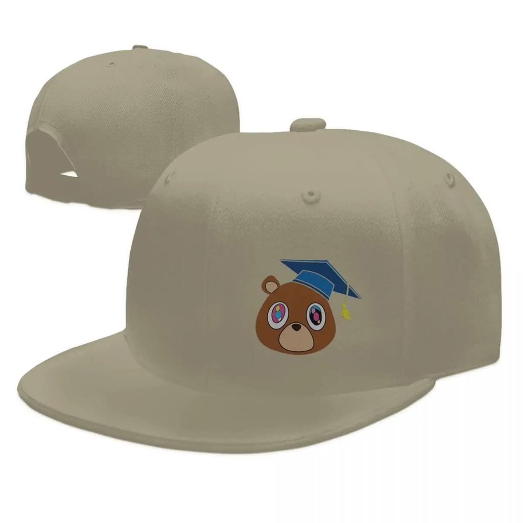 Kanye West Dropout Bear Chicago Vintage Graduation Baseball Caps Snapback Unisex Women Hats OutdoorCap Streetwear Baseball Hat
