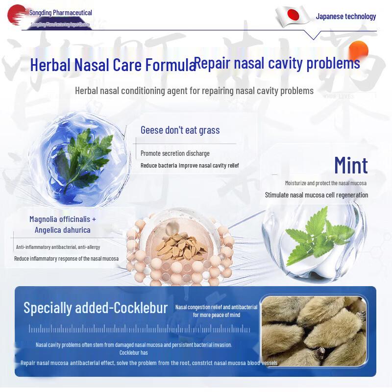 Songding Япония Назальный спрей от ринита и синусита