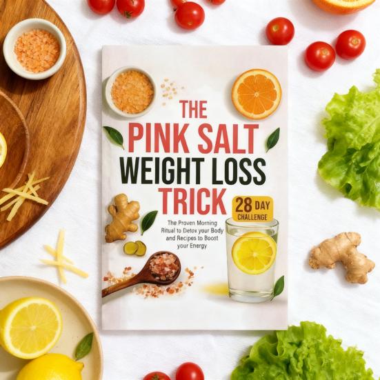 Дневник рецептов 28-дневный план челленджа для похудения Утренний детокс-ритуал с розовой солью, лимоном, имбирем и апельсином Натуральные ингредиенты Рецепты для повышения энергии