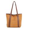 Style Contemporary Ins Womens Tote Bag Large Capacity With Soft Pu Material And Polyester Lining