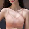 Ultra-thin Latex Lingerie Gathering Collection Side Breast Anti-sagging Beauty Back Seamless Bra Without Steel Ring Bra Women