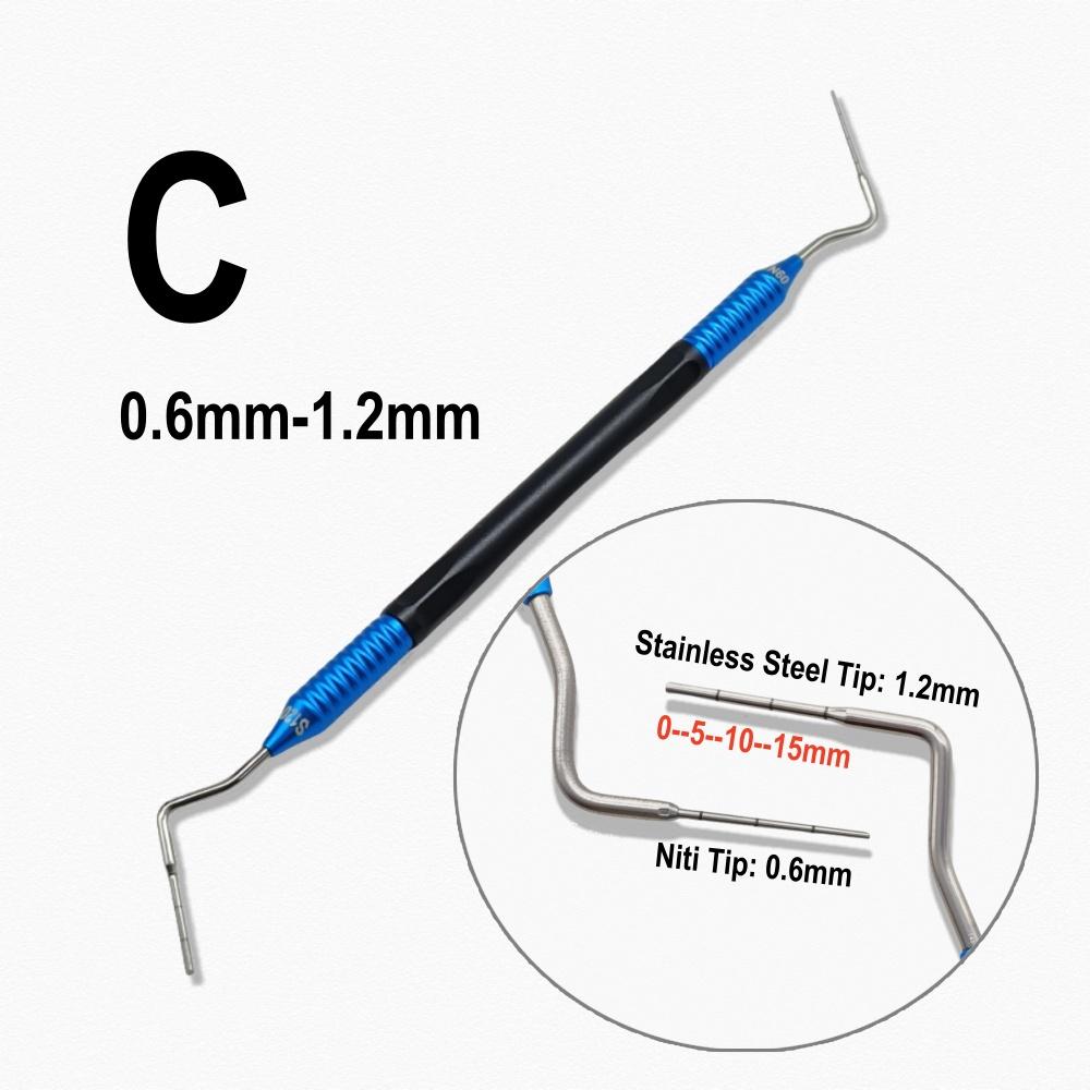 1 шт. Нити Дентал Ручные Плаггеры для корневых каналов Вертикальная обтурация Эндодонтический ручной плаггер Инструмент Дентальный спредер Стоматология Вертикальный плаггер