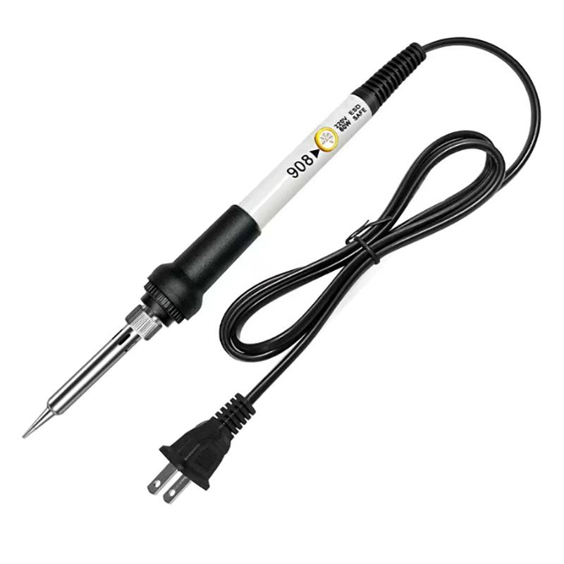 200Celsius-450Celsius Temperature Adjustable Electric Soldering Iron 220V 60W Constant Temperature Us/Eu Standard Plug Repair Tool