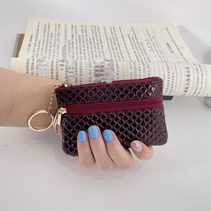 2021 Korean Style Zipper Fashion Mini Ladies Clutch & Coin Purse