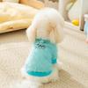 Autumn and Winter Warm Dog Mohair Plush Little Monster Cat Fleece Small Dog Pet Teddy Dog Clothes