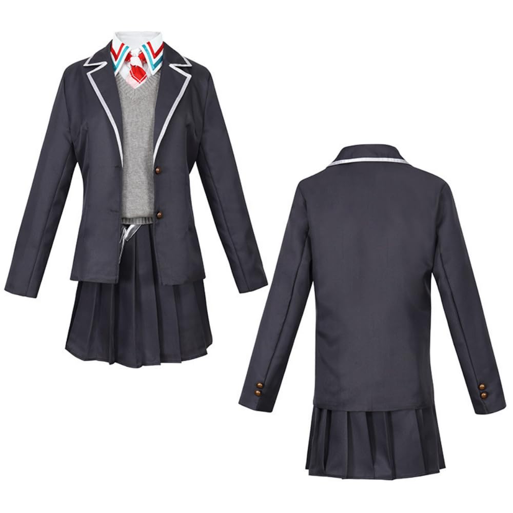Токо Кенмочи Косплей Костюм с Париком Виртуальный YouTuber Vtuber Униформа Девочки Старшеклассника Мальчика Старшеклассника Маскировка Костюм Хэллоуин Культурный