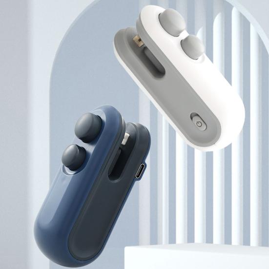 1 Set Bag Sealer Rechargeable Mini Sealing Machine with Cutter Mini Heat Sealer for Chip Snacks Biscuits Bag