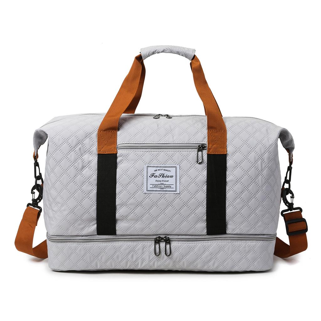 Модная Повседневная Обувь Корзина Сумка-тоут Сумка Разделение Сухого и Влажного с Ковриком для Йоги Сумка для Йоги Может Использоваться с Тележкой