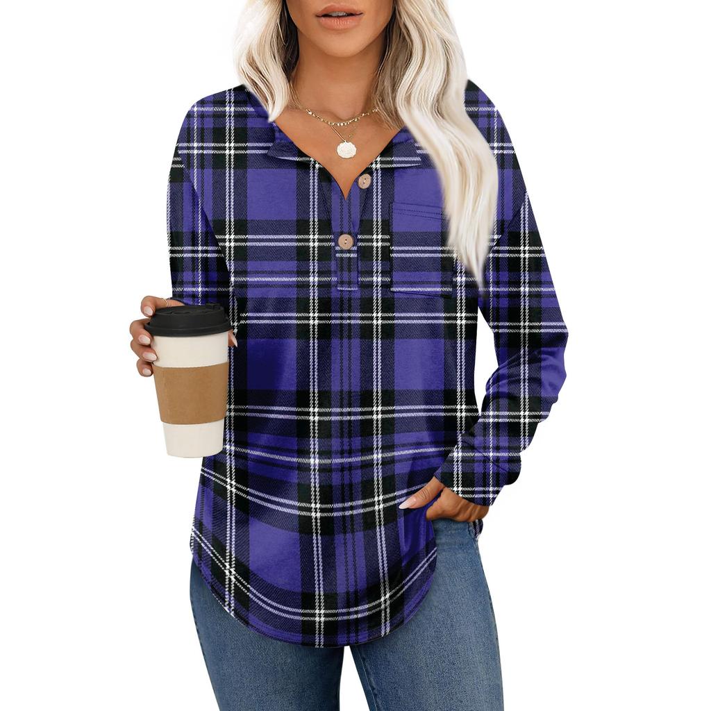 Женский модный топ с длинными рукавами в стиле ретро с принтом