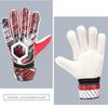 1 пара вратарских перчаток с защитой пальцев, амортизирующие латексные перчатки, детские вратарские перчатки для игры в футбол