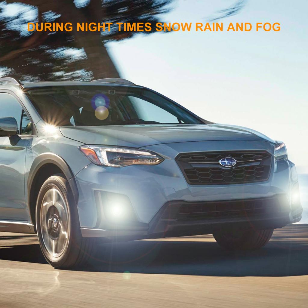 2 шт. Противотуманная фара Для Subaru XV Crosstrek 2013-2019 Галогенные лампы Дневные ходовые огни