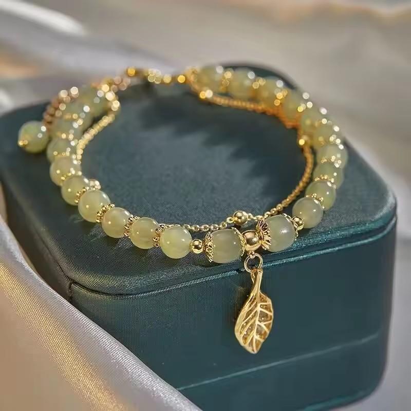 Браслет из серебра 925 пробы с разноцветными бусинами для женщин, трехслойный, геометрический, с каплями глазури, универсальное украшение, дропшиппинг