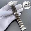 Браслеты Jubilee из стали 904L для Rolex SUB DAYTONA NH35 NH36 20 мм Мужской ремешок Роскошная часовая цепь Запасные части Модификация Аксессуары